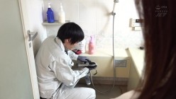 NKKD-228 汗だく濡れ透けパイ揉み爆乳NTR 水回りの修理業者に濡れ透け汗だくでねとられた爆乳主婦 春菜はな