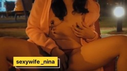 极品露出女神淫妻“Sexywife”公园啪啪 给粉丝口交 白嫩长腿 白虎嫩鲍