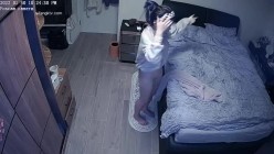 【精品TP】家庭网络破解摄像头 ️偷窥记录颜值天花板美女与男友日常在家喷血画面（完结篇）