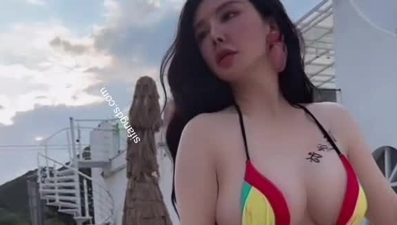 秀人网名模，最大尺度，【潘娇娇】核弹巨乳，泳池脏