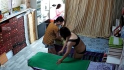 女子中医理疗养生馆精选几位良家大奶少妇做身体保养毛毛也性感
