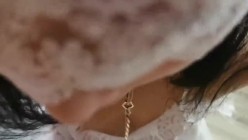 漂亮小母狗 我是主人的小母狗 啊啊 到底了 主人快点射 假鸡吧插出白浆 再扛着白长靴无套输出 内射