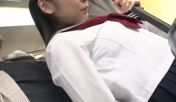 NHDTB-485 満員バスで背後から制服越しに