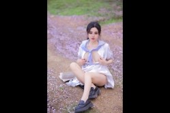 【极品露脸 私拍】桃暖酱 在去上学的路上 美少女洋溢青春淫情 户外露出美妙胴体 美景佳人樱花粉嫩穴更粉