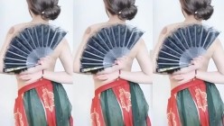 万元定制斗鱼有舞蹈功底的极品混血女神TTUU三联屏5种风格,劲曲裸舞节奏感十足,乳夹跳蛋呻吟声极限挑逗